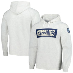 Memphis Grizzlies Softhand Raglan Tri-Blend Pullover Hoodie - Ash | Fanatics online