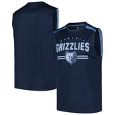 Memphis Grizzlies Birdseye Muscle Tank Top - Navy | Fanatics for sale
