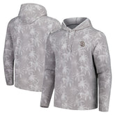 San Diego Padres Tommy Bahama Palm Frenzy Hoodie Long Sleeve T-Shirt - Gray