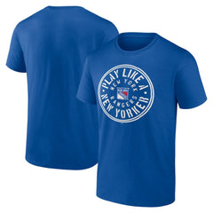 New York Rangers Fanatics Local T-Shirt Blue