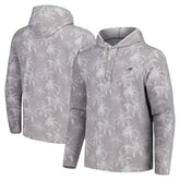 Miami Dolphins Palm Frenzy Hoodie Long Sleeve T-Shirt - Gray online