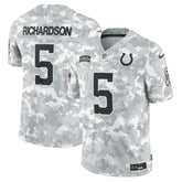 Anthony Richardson Indianapolis Colts 2024 Salute to Service Limited Jersey - Arctic Camo | Nike sale