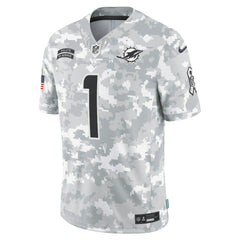 Tua Tagovailoa Miami Dolphins 2024 Salute to Service Limited Jersey - Arctic Camo | Nike sale