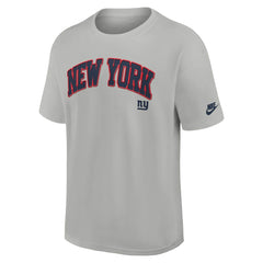 New York Giants Rewind Statement Max90 T-Shirt - Gray | Nike for sale