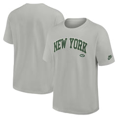 New York Jets Rewind Statement Max90 T-Shirt - Gray | Nike on sale