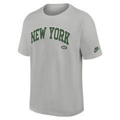 New York Jets Rewind Statement Max90 T-Shirt - Gray | Nike on sale