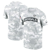 Cincinnati Bengals 2024 Salute To Service Big & Tall Performance T-Shirt - White | Nike sale