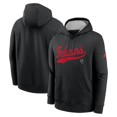 Atlanta Falcons Rewind Club Logo Pullover Hoodie - Black | Nike for sale
