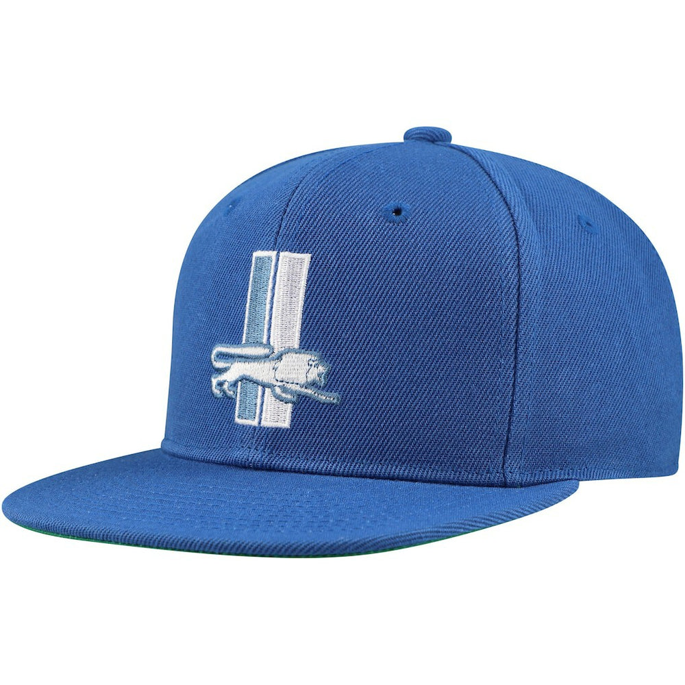 Detroit Lions Youth Gridiron Classics Ground Snapback Hat - Blue online