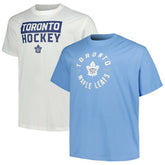 Toronto Maple Leafs Fanatics Big & Tall 2-Pack T-Shirt Set