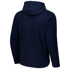 Barcelona Sherpa Full-Zip Hoodie Jacket - Navy discount