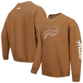 Josh Allen Buffalo Bills Pro Standard Pullover Crewneck Sweatshirt - Brown discount