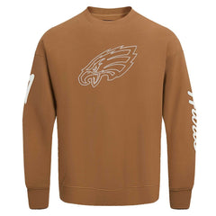 Jalen Hurts Philadelphia Eagles Pro Standard Pullover Crewneck Sweatshirt - Brown outlet