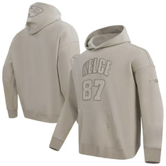 Travis Kelce Kansas City Chiefs Pro Standard Player Name & Number Pullover Hoodie - Tan for sale