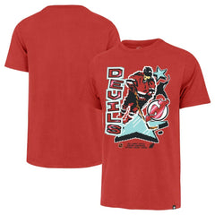 New Jersey Devils '47 Lamp Lighter Franklin T-Shirt Red