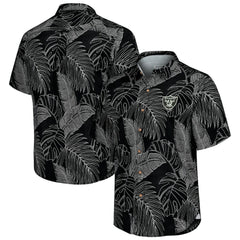 Las Vegas Raiders Sport Vine Line Button-Down Shirt - Black cheap