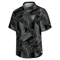 Las Vegas Raiders Sport Vine Line Button-Down Shirt - Black cheap