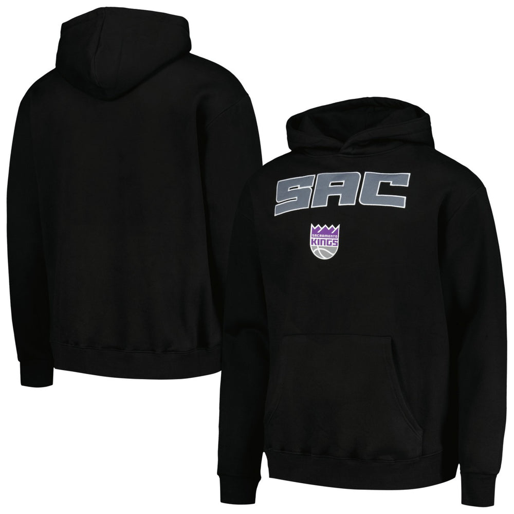 Sacramento Kings Stadium Essentials Unisex Terrace Pullover Hoodie - Black discount