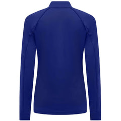 St. Louis Blues Levelwear Women's Kinetic Insignia Core Quarter-Zip Pullover Top Blue
