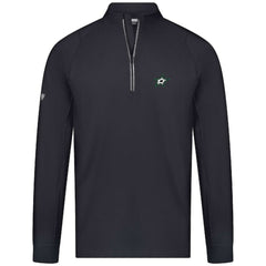 Dallas Stars Levelwear Theory Insignia Core Quarter-Zip Pullover Top Black