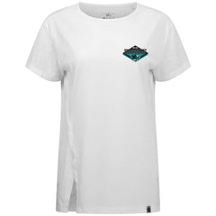 San Jose Sharks Levelwear Women's Influx Club Patch 2.0 T-Shirt White