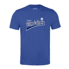 Toronto Maple Leafs Levelwear Richmond Retro Script T-Shirt Blue