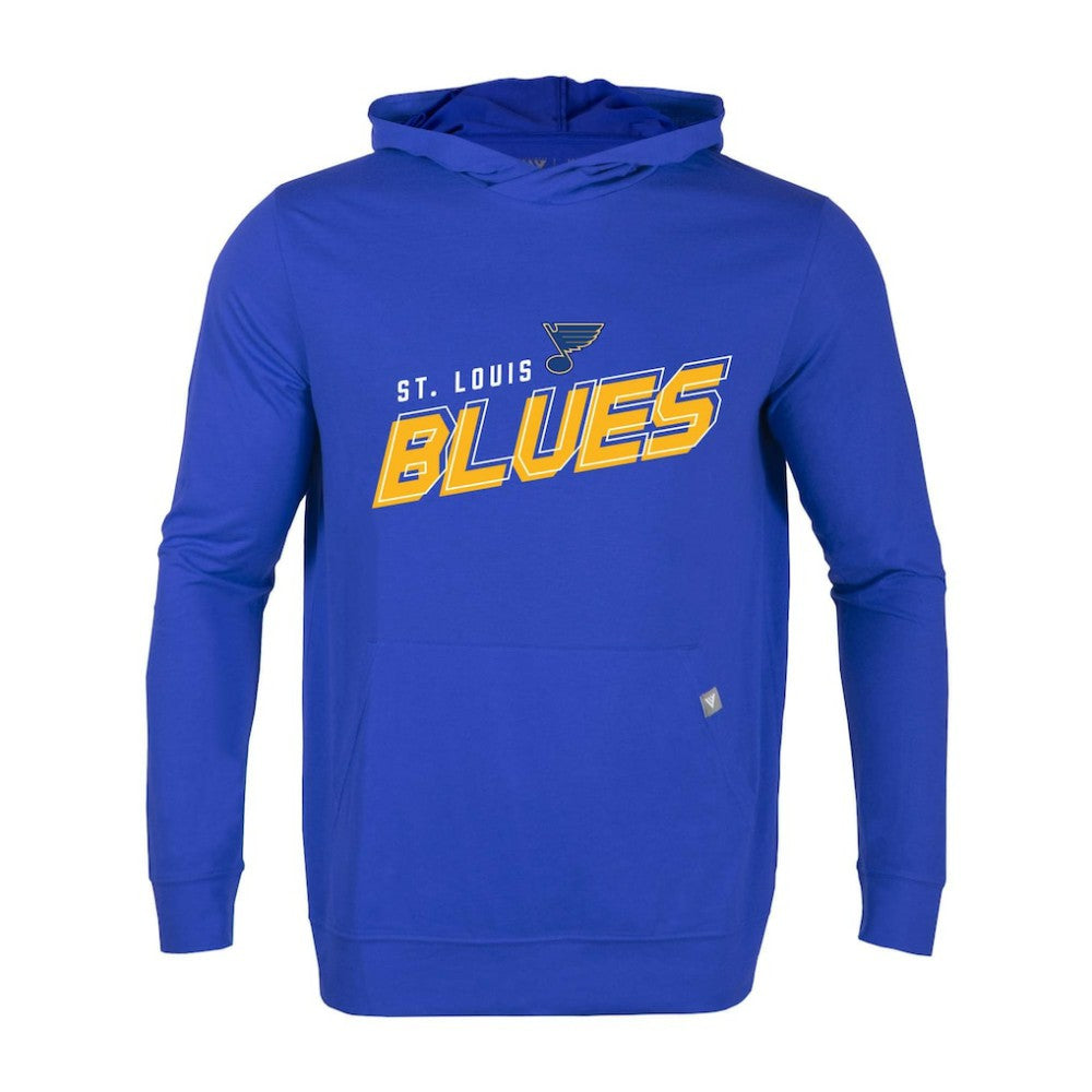 St. Louis Blues Levelwear Relay Premier 2.0 Pullover Hoodie Blue