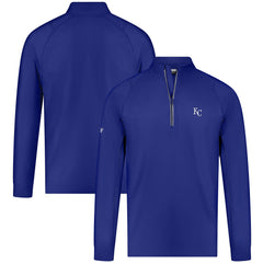 Kansas City Royals Levelwear Theory Insignia Quarter-Zip Pullover - Royal