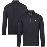Chicago White Sox Levelwear Theory Insignia Quarter-Zip Pullover - Black