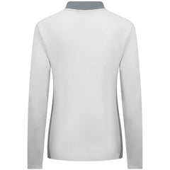 Milwaukee Brewers Levelwear Women's Moxie Insignia Quarter-Zip Pullover - White