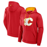 Calgary Flames Fanatics Defender Pullover Hoodie Red
