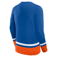 New York Islanders Fanatics High Point Long Sleeve T-Shirt Royal