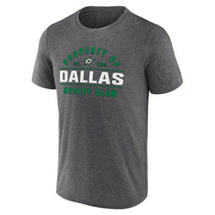 Dallas Stars Fanatics Property Of T-Shirt Heather Charcoal