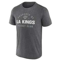 Los Angeles Kings Fanatics Property Of T-Shirt Heather Charcoal