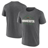 Minnesota Wild Fanatics Property Of T-Shirt Heather Charcoal