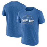 Tampa Bay Lightning Fanatics Property Of T-Shirt Heather Blue
