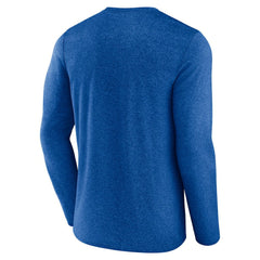 Toronto Maple Leafs Fanatics Transition Long Sleeve T-Shirt Heather Blue