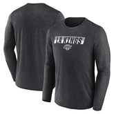 Los Angeles Kings Fanatics Transition Long Sleeve T-Shirt Heather Charcoal