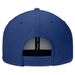Toronto Maple Leafs Fanatics Fundamental Gino Stack Snapback Hat Blue