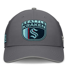 Seattle Kraken Fanatics Home Ice Flex Hat Gray
