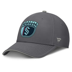 Seattle Kraken Fanatics Home Ice Flex Hat Gray
