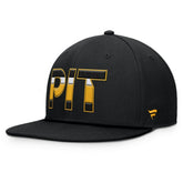 Pittsburgh Penguins Fanatics Authentic Pro Alternate Jersey Snapback Hat Black