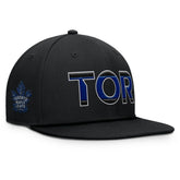 Toronto Maple Leafs Fanatics Authentic Pro Alternate Jersey Snapback Hat Black