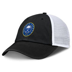 Buffalo Sabres Fanatics Averie Trucker Adjustable Hat Black/White