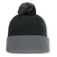 Los Angeles Kings Fanatics Aspyn Cuffed Knit Hat with Pom Black