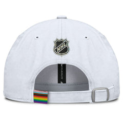 Buffalo Sabres Fanatics PRIDE Adjustable Hat White