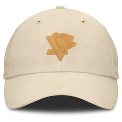 Pittsburgh Penguins Fanatics Front Office Canvas Adjustable Hat Tan