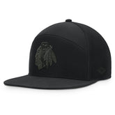 Chicago Blackhawks Fanatics Front Office Adjustable Hat Black