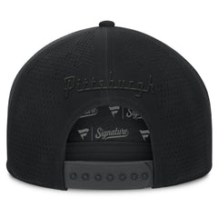 Pittsburgh Penguins Fanatics Front Office Adjustable Hat Black