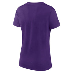 Minnesota Vikings Logo Athletic Women's Lean T-Shirt - Purple cheap